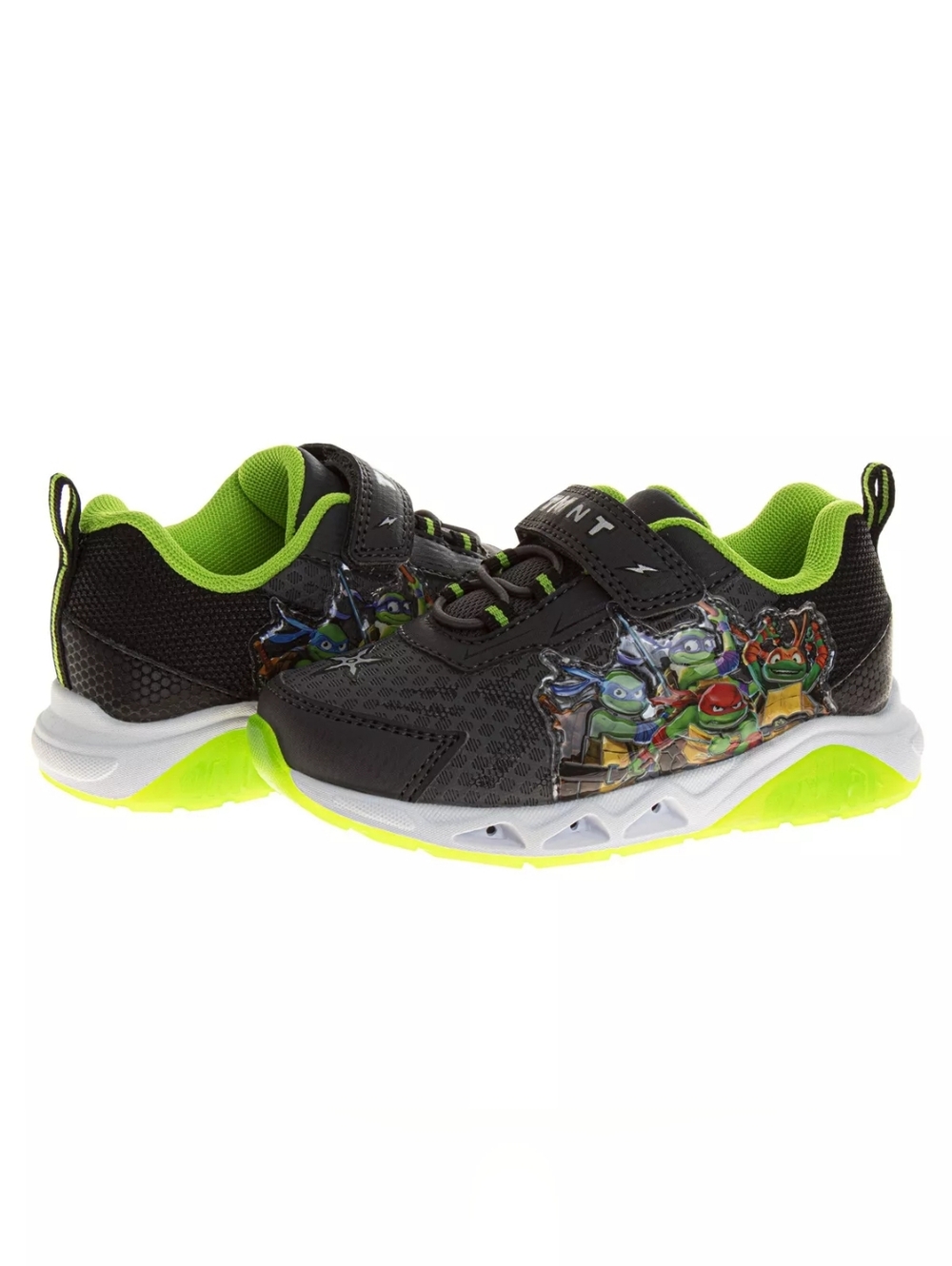 Teenage Mutant Ninja Turtles Toddler Size 6 Light Up Sneakers